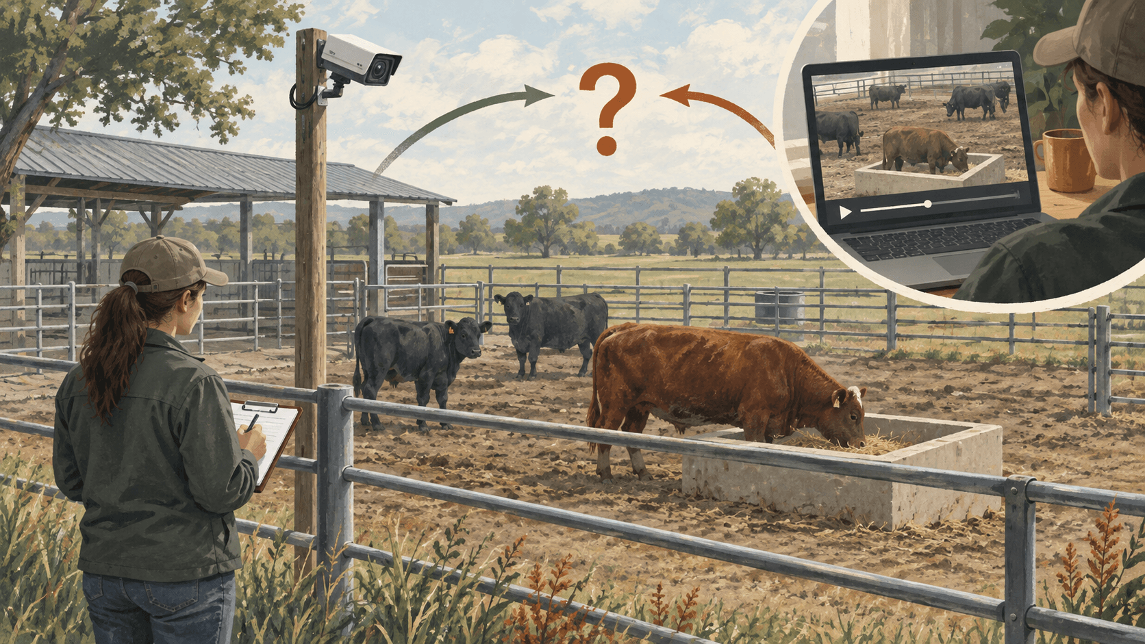 Can Cattle Video Replace Live Observation? It Depends on the Behavior article cover