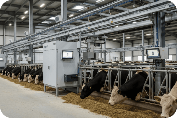 Cattle monitoring on farm